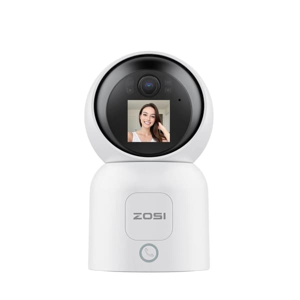 ZOSI Indendørs Baby Monitor, 4MP HD Opløsning, To-Vejs Video,4MP
