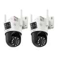 Miniatyrbillede 1 af 2: ZOSI WiFi PTZ Sikkerhedskamera, 8MP Opløsning, Dual-Lens Teknologi,C298 Pro og SE