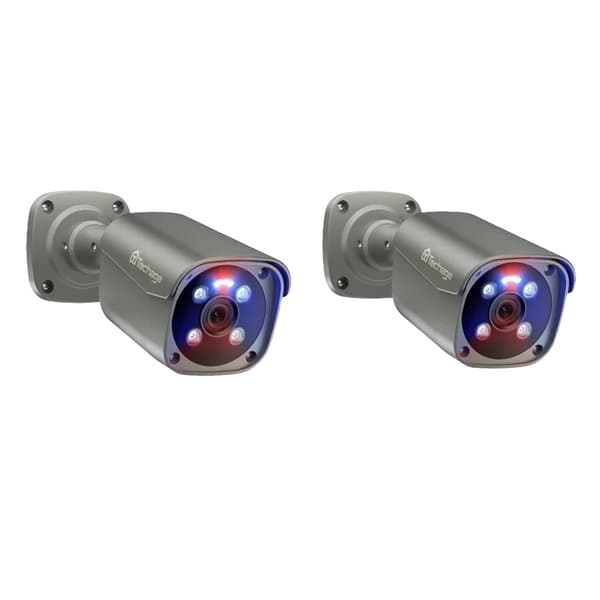 IP-kamera, 8MP resoluutio, kaksisuuntainen ääni,2kpl 8MP