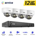 Miniatyrbillede 2 af 2: 12MP CCTV-sæt, 4 kameraer, IP67 vejrbestandig,0TB