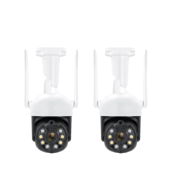 3MP IP Kamera, AI Menneskelig Detektion, Farve Nattesyn,2PCS 3MP Kamera A
