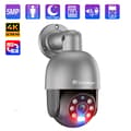Miniatyrbillede 2 af 2: IP-kamera, 5MP opløsning, fuldfarve natvision, tovejs lyd,Eu stik, 1PCS 5MP Kamera