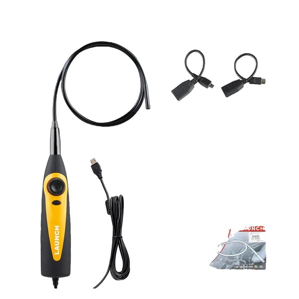 Inspektionskamera, kompakt 7 mm USB-design, fuld VGA videooptagelse, 30-tommer fleksibel probe
