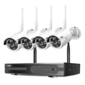 Miniatyrbillede 1 af 2: WiFi Sikkerhedskamera System, 3MP/5MP Opløsning, IP66 Vandtæt,3MP Bullet System, Ingen