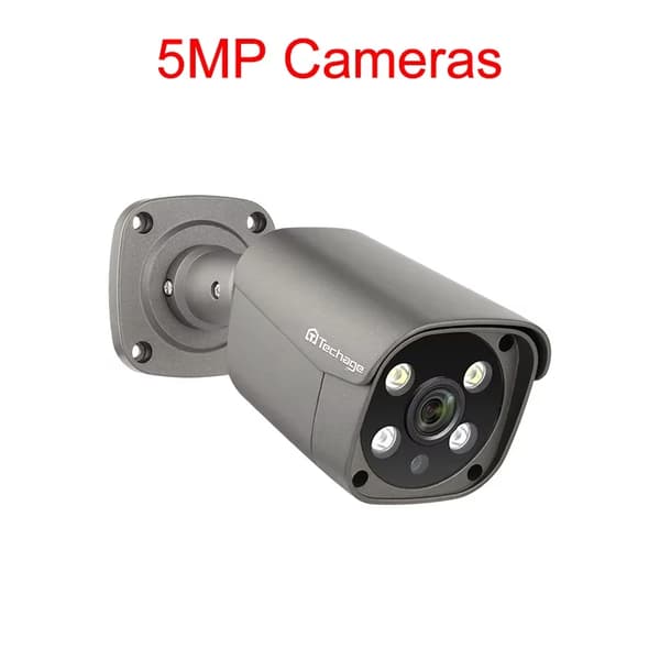 POE IP Kamera, 5MP/8MP Klarhed, To-vejs Lydkommunikation,48V POE 5MP kamera, 1 stk