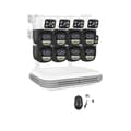 Miniatyrbillede 1 af 2: Trådløst sikkerhedskamerasystem, 6MP dual linse, tovejskommunikation,500g, 8CH NVR og 8 CamB