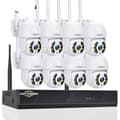 Miniatyrbillede 1 af 2: WiFi PTZ IP-kameraer, 3MP opløsning, AI menneskelig detektion,2T, 8CH NVR x 3MP 8PTZ