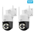 Miniatyrbillede 2 af 2: ZOSI CCTV Sikkerhedskamera, 8MP Ultra HD, AI Menneskeopdagelse,8MP UDEN TF-kort x 2