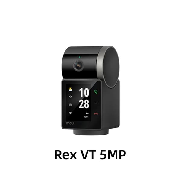 IMOU Rex VT 5MP IP-kamera, 3K QHD -kuva, kaksisuuntainen ääni,Rex VT 5MP, EU-pistoke, 3,6 mm