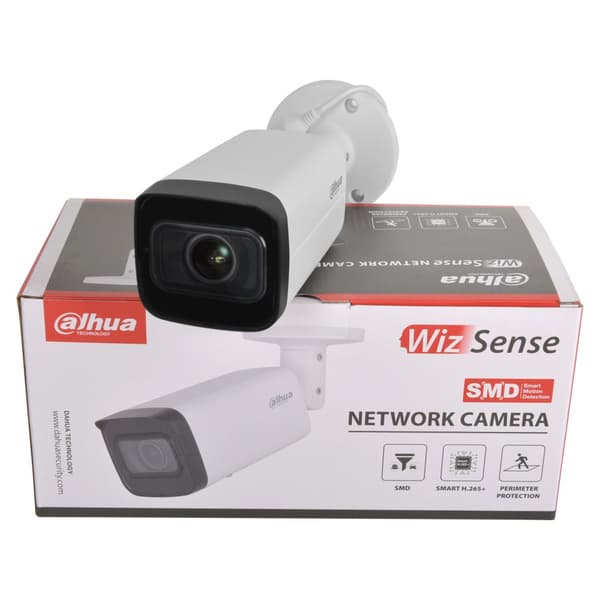 Dahua 8MP IP-kamera, optisk zoom 4X, nattseende 60M,4MP Vit, 2.7-13.5mm
