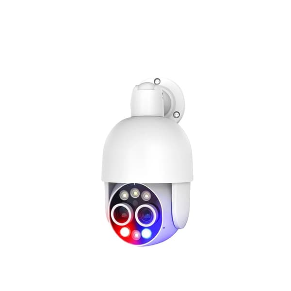 4K Övervakningskamera, Dubbelobjektivdesign, Smart Mänsklig Detektion,1PC 4K 8MP KAMERA