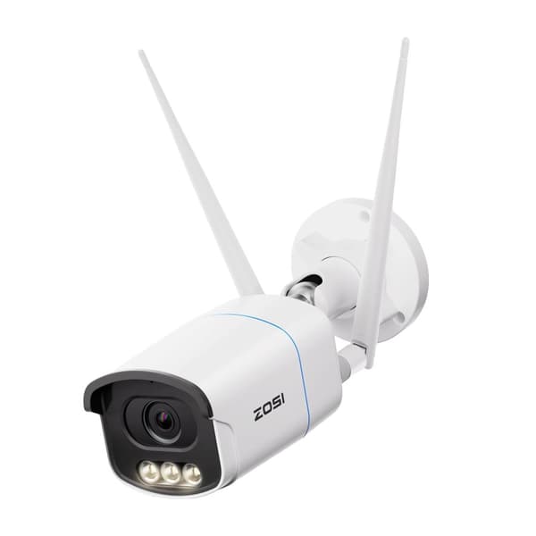ZOSI Sikkerhed IP Kamera, 8MP Høj Opløsning, Farve Nattesyn,5MP Aurora Lux Kamera