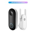 Miniatyrbild 2 av 2: Smart videodörrklocka, 2,5K upplösning, 150° synfält,Doorbell Lägg till gateway, EU