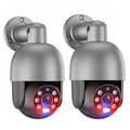 Miniatyrbillede 2 af 2: 5MP POE IP Kamera, Farverig Nattesyn, Intelligent Menneskeopdagelse,2PCS 5MP KAMERA