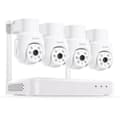 Miniatyrbillede 2 af 2: 5MP WiFi CCTV Kamera System, Farve Natvision, AI Person Detektion,5MP 4PCS Kameraer, 1T