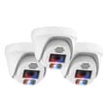 Miniatyrbillede 1 af 2: Techage Overvågningskameraer, 4MP & 5MP Opløsning, Dome Design,3PCS 5MP KAMERA B-a
