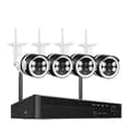 Miniatyrbillede 1 af 2: WiFi IP Kamera System, 8CH NVR, 5MP Opløsning, To Vejs Lyd,1T, 8CH og 4 stk 5MP kamera