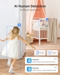 Miniatyrbillede 3 af 4: 4K UHD Indendørs Sikkerhedskamera, Højopløselig 8MP, Dual-Band WiFi Forbindelse, 8x Digital Zoom