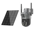 Miniatyrbillede 1 af 2: 8MP Solar PTZ Kamera, Nattesyn op til 30m, 365 dages batterilevetid,Som vist