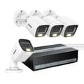 Miniatyrbillede 1 af 2: Videoovervågningssystem, 5MP opløsning, 4 kameraer, smart bevægelsesdetektion,4STK, 4T