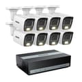 Miniatyrbillede 1 af 2: HD Videoovervågning, 5MP Opløsning, 8 Kameraer, Smart Bevægelsesdetektion,Ingen, 8STK