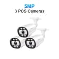 Miniatyrbillede 2 af 2: 5MP POE Sikkerhedskamera, AI Menneskeopdagelse, To-vejs Lyd,3 stk 48V POE 5MP kamera
