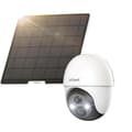 Miniatyrbillede 1 af 4: Udendørs solcelledrevet overvågningskamera, 3MP opløsning, 300° panorering, tovejs lyd