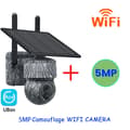 Miniatyrbillede 2 af 2: Trådløs PTZ Solkamera, 5MP Opløsning, 4G SIM Forbindelse, To-vejs Lyd,Ingen kort