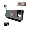 Miniatyrbillede 2 af 2: 4K Ultra HD Projektionsvækkeur Kamera, Fjernvisning, Bevægelsesdetektion,Med 64GB kort