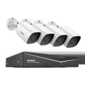 Miniatyrbillede 1 af 2: CCTV-system, kanal, kameraer, 1080P opløsning,1T, 8CH 4PCS DVR Sæt
