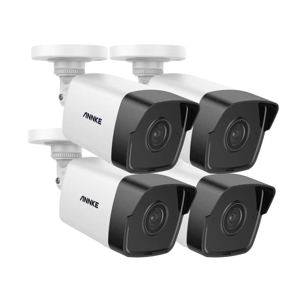 Säkerhetskamera Kit, Ultra HD 5MP, Utomhus/Inomhus,4 St