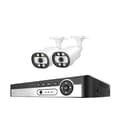 Miniatyrbillede 1 af 2: CCTV-kamerasystem, 8-kanals NVR, 5MP HD-video, tovejrslyd,3T（udendørs sport）, 8CH NVR 2 kameraer