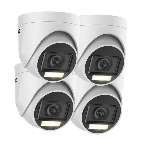 Turvakamerapaketti, 5MP HD, IP67 säänkestävä, sisäänrakennettu mikrofoni,4 kpl Kamera-b