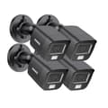 Miniatyrbillede 1 af 2: Sikkerhedskamera sæt, 5MP HD, IP67 vejrbestandig, indbygget mikrofon,4 Pcs Kamera-a