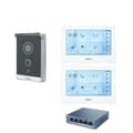 Miniatyrbillede 1 af 2: Video Intercom System, Håndfri Kommunikation, 7-Tommers Farvetouchskærm, Induktiv Kortadgangskontrol,1DB 2 WH Skærm 1PoE