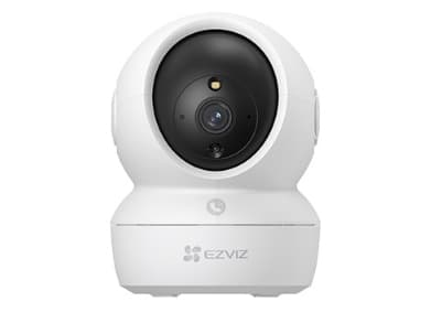 EZVIZ H6c Pro 2K, IP-sikkerhetskamera, Innendørs, Ledning & Trådløs, Bord, Hvit, Sfærisk Hvit