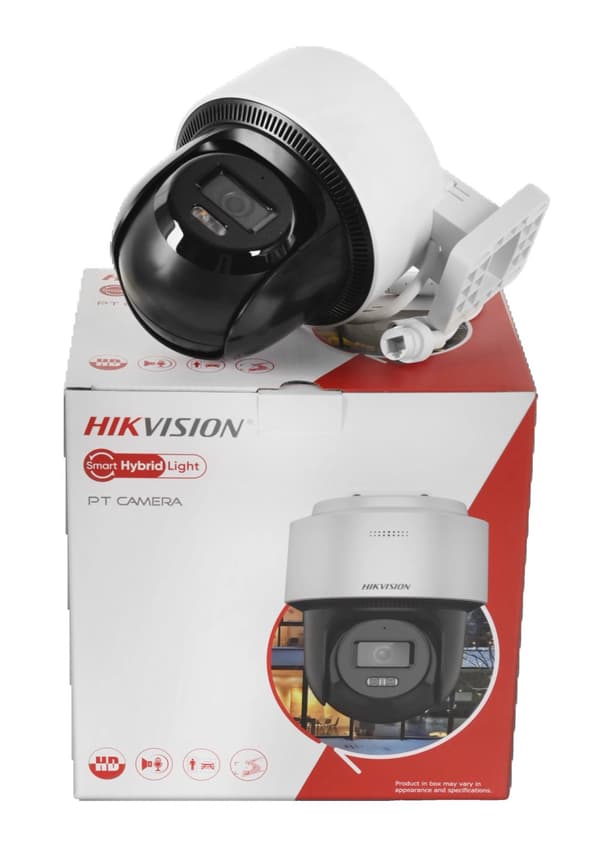 Hikvision PT Kamera, 4MP Høj Opløsning, Smart Hybrid Lys Teknologi,DS-2DE2C400MWG-E, 2,8 mm