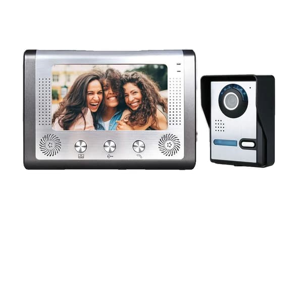 Intercom dörrklockesystem, 7-tums TFT LCD-skärm, stöd för upplåsning., SY801FA11