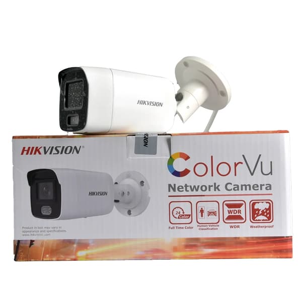 8MP IP-kamera, 24/7 färgnattsvision, väderbeständig,2,8 mm, 8MP
