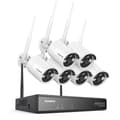 Miniatyrbillede 2 af 2: Sikkerhedskamera, 5MP opløsning, natvision, 2T, 8CH NVR 6 stk Kits