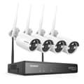 Miniatyrbillede 2 af 2: Sikkerhedskamera, 5MP opløsning, natvision, 1T, 8CH NVR 4Pcs Kits
