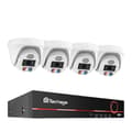 Miniatyrbillede 1 af 2: POE Sikkerhedskamera System, 4K Opløsning, Ansigtsgenkendelse, , 3T（户外运动）, 8CH 4pcs 8MP Cameras