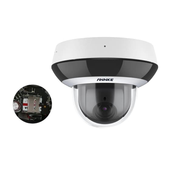 Overvågningskamera, 4MP HD, 4x Optisk Zoom,4MP Kamera