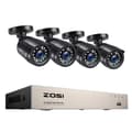 Miniatyrbillede 1 af 2: CCTV-system, 1080P opløsning, dag/nat overvågning, , 8CH DVR x 4 Cameras, 1T