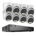 Miniatyrbillede 2 af 2: 8CH DVR CCTV Sikkerhedssystem, 5MP Ultra HD Opløsning, Infrarød Nattesyn,2T, 3K CMOS-kamera