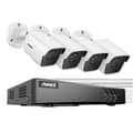 Miniatyrbillede 1 af 2: 8CH DVR CCTV Sikkerhedssystem, 5MP Ultra HD Opløsning, Infrarød Nattesyn,5MP CMOS Kamera-a, 4T