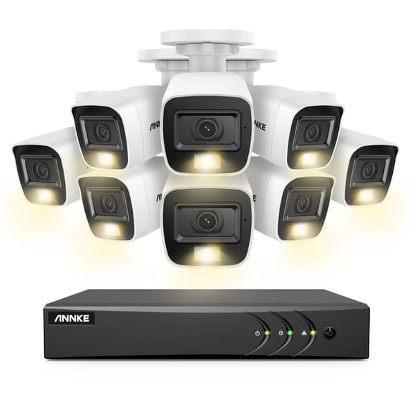 8CH DVR CCTV säkerhetssystem, 5MP Ultra HD-upplösning, infraröd nattvision,3K CMOS-kamera-a, 4T