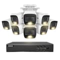Miniatyrbild 1 av 2: 8CH DVR CCTV säkerhetssystem, 5MP Ultra HD-upplösning, infraröd nattvision,3K CMOS-kamera-a, 4T