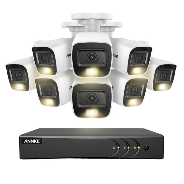 8CH DVR CCTV säkerhetssystem, 5MP Ultra HD-upplösning, infraröd nattvision,3K CMOS-kamera-a, 4T