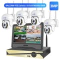 Miniatyrbillede 2 af 2: Trådløst Overvågningssystem, 4MP HD Opløsning, Tovejs Lyd, 2T, 10 tommer skærm 3MP